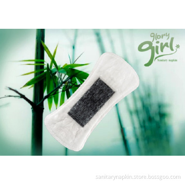Breathable bamboo panty liners for sensitive skin
